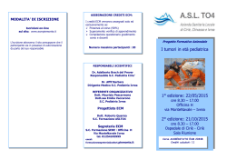 locandinaONCO2015 - Centro di formazione ASLTO4