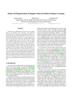 Elastic-Net Regularization of Singular Values for