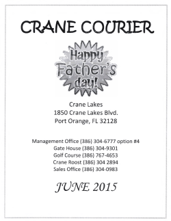June 2015 - Crane Lakes