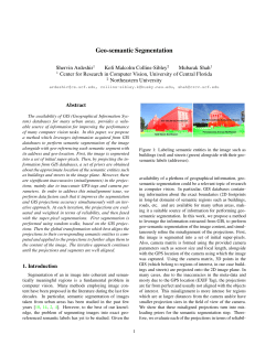 Geo-semantic Segmentation - CRCV