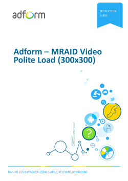 MRAID Video Polite Load (300x300)