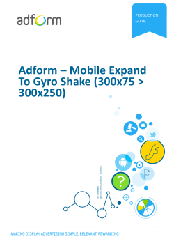 Adform â Mobile Expand To Gyro Shake (300x75 > 300x250)