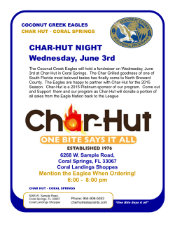 CHAR-HUT NIGHT Wednesday, June 3rd
