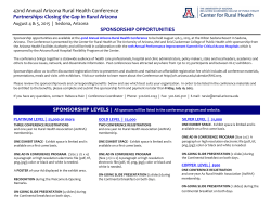 - Arizona Center for Rural Health