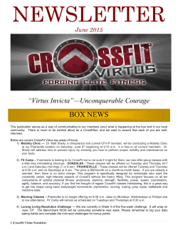 June 2015 - CrossFit Virtus