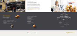 brochure pdf - Croustifrance Sandwicherie
