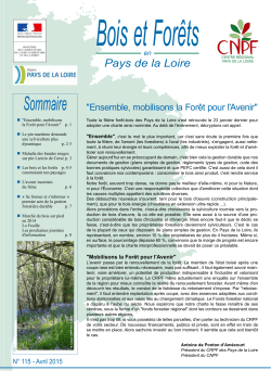 Sommaire - CRPF Pays de la Loire