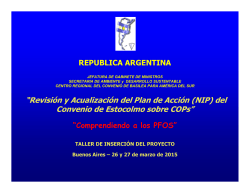 Comprendiendo a los PFOS - Centro Regional Sudamericano del