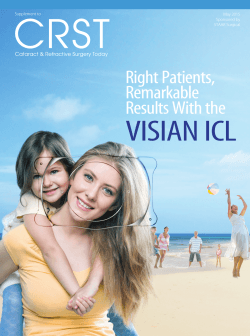 Read Article - Cataract & Refractive Surgery Today