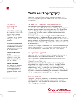Master Your Cryptography
