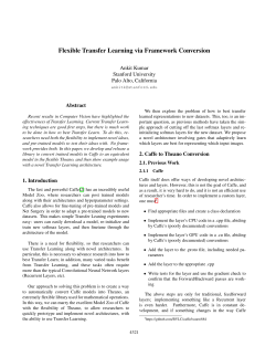 Flexible Transfer Learning via Framework Conversion