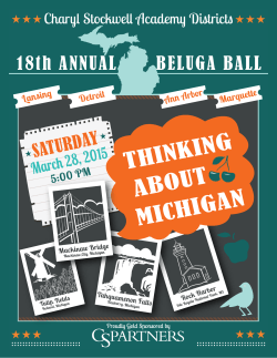 Program - CSA Annual Beluga Ball