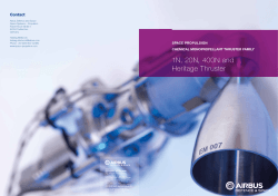 PDF Brochure - Hydrazine Thrusters
