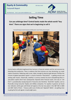 Selling Time - CSInvesting