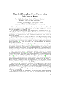 Guarded Dependent Type Theory with Coinductive Types