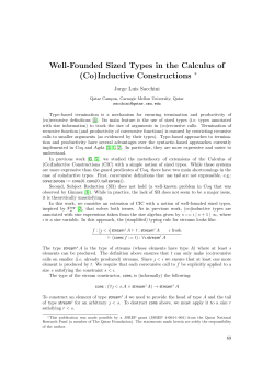 Well-Founded Sized Types in the Calculus of (Co)Inductive
