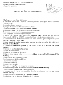 Lista Medianos - Colegio Santiago de LeÃ³n de Caracas