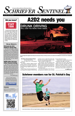 March 19, 2015 - Colorado Springs Military Newspaper Group