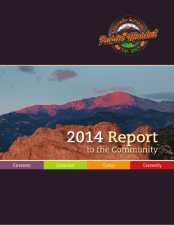 the 2014 CSPM Annual Report