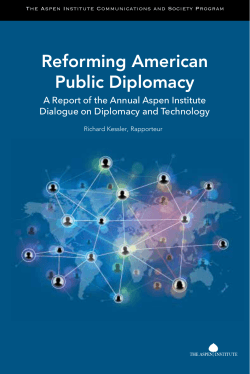 Reforming American Public Diplomacy