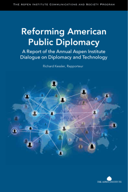 Reforming American Public Diplomacy