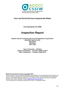 Inspection Report
