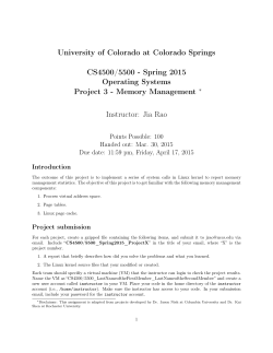 Project-3 - University of Colorado Colorado Springs