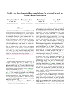 Weakly- and Semi-Supervised Learning of a Deep