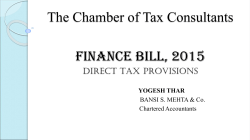 - The Chamber of Tax Consultants