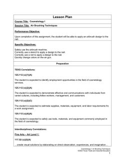 Lesson Plan - Career and Technical Education