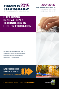 exploring innovation & technology in higher education