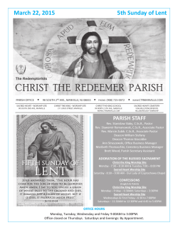 2015 / 3 / 22 - Sacred Heart Church
