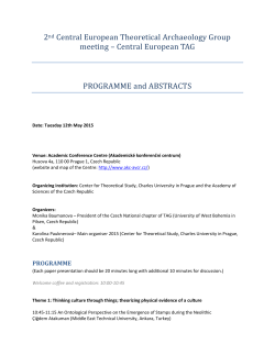 Programme and abstracts in pdf.