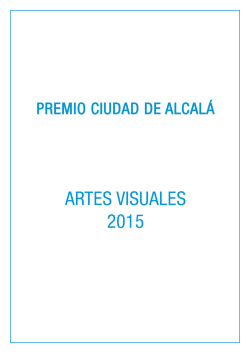 bases artes visuales 2015 - Agenda Cultural de AlcalÃ¡ de Henares