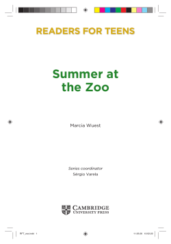Summer at the Zoo