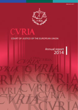 Annual report - curia