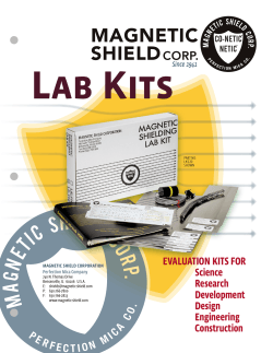 Lab Kits - Categories On Magnetic Shield Corporation