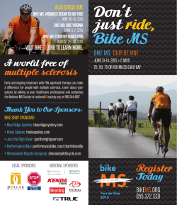 Bike MS: Tour De Vine