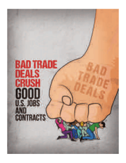Bad Trade Deals Crush Good U.S. Jobs