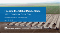Feeding the Global Middle Class