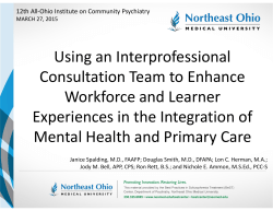 Using an Interprofessional Consultation Team to Enhance