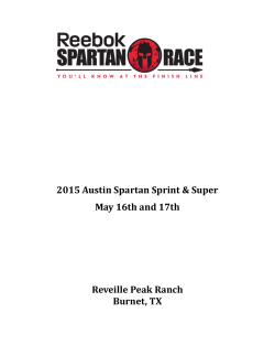 2015 Austin Sprint/Super #2 Athlete Guide 2.pages