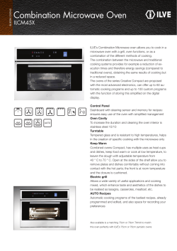 Combination Microwave Oven