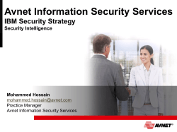 Avnet Information Security Services