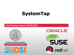 SystemTap SystemTap
