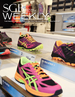 The Weekly Digital Magazine for the Active Lifestyle Market