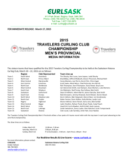 2015 travelers curling club championship men`s provincial