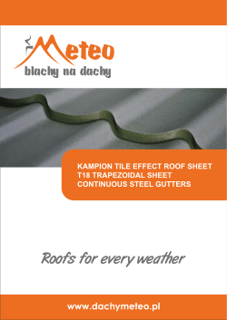 kampion tile effect roof sheet