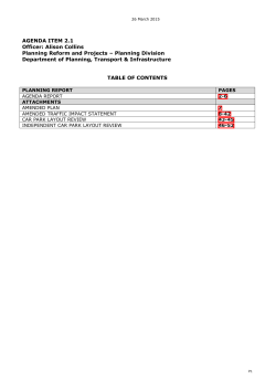 AGENDA ITEM 2.1 Officer: Alison Collins Planning Reform and