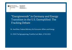 âEnergiewendeâ in Germany and Energy Transition in the U.S.